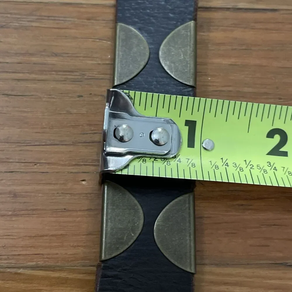 Lucky Brand Brown Leather Belt Large 1